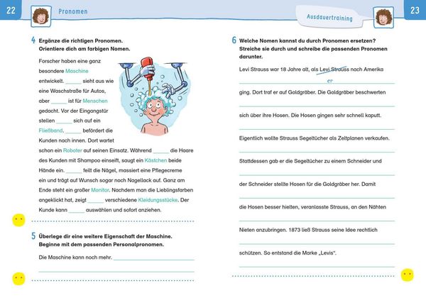 Produktbild: &Uuml;bungsheft - Grammatik 3.Klasse