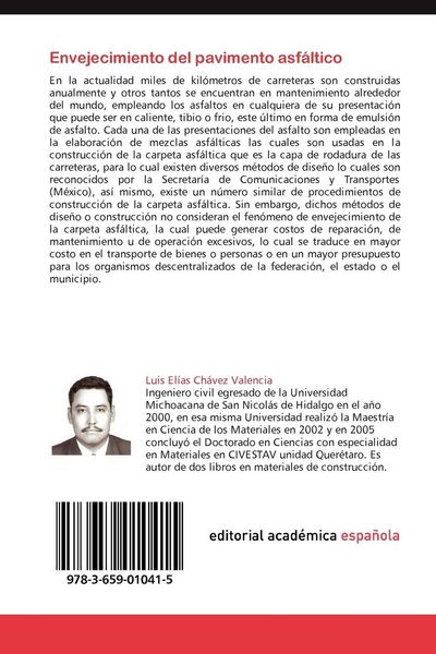 Produktbild: Envejecimiento del pavimento asf&aacute;ltico