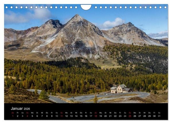 Produktbild: Entschleunigt ... reisen durch traumhafte Landschaften "Les Grandes Alpes" (Wandkalender 2026 DIN A4 quer), CALVENDO Monatskalender