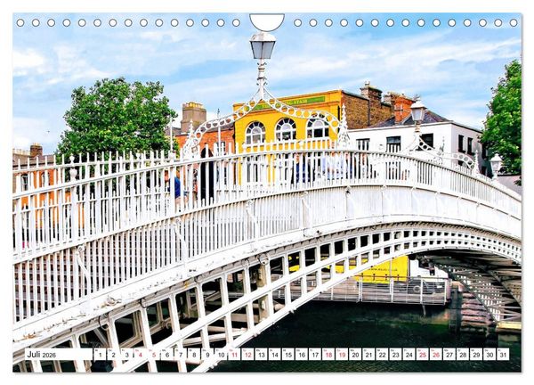 Produktbild: Dublin - Facettenreiche Metropole (Wandkalender 2026 DIN A4 quer), CALVENDO Monatskalender