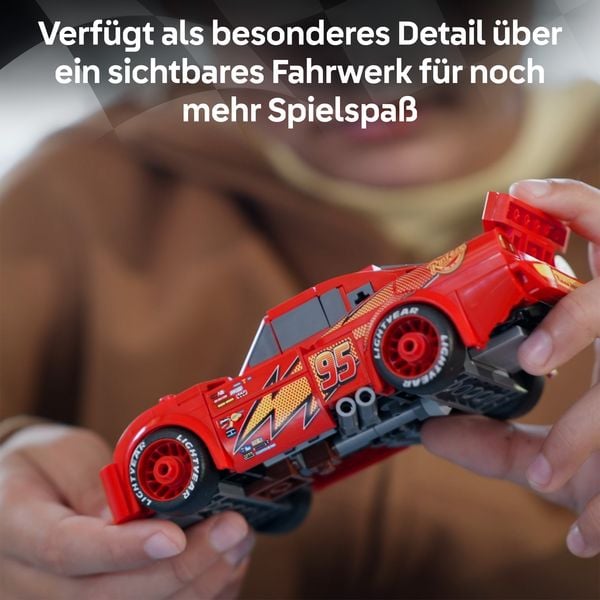 Produktbild: LEGO Speed Champions 77255 Lightning McQueen, Automodell ab 9 Jahre
