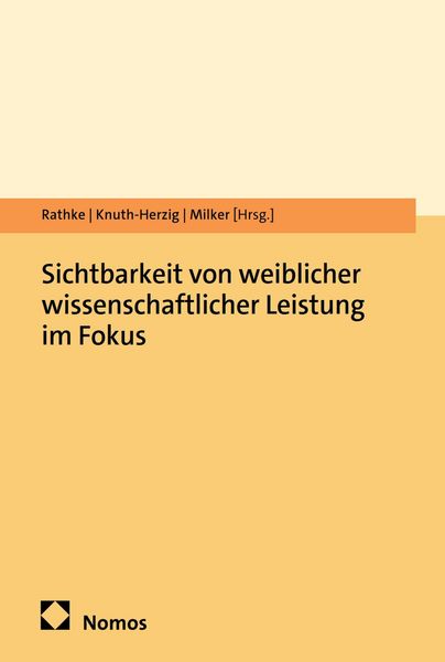 Produktbild: Sichtbarkeit von weiblicher wissenschaftlicher Leistung im Fokus