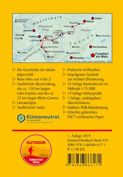 Produktbild: Lahn-Camino und Rhein-Camino