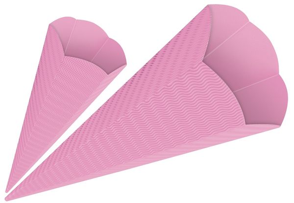 Produktbild: URSUS Schult&uuml;ten 3D-Schult&uuml;ten, rosa, H&ouml;he: 68 cm, Durchmesser: 20 cm
