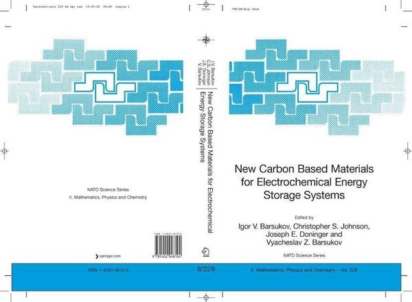 Produktbild: New Carbon Based Materials for Electrochemical Energy Storage Systems: Batteries, Supercapacitors and Fuel Cells