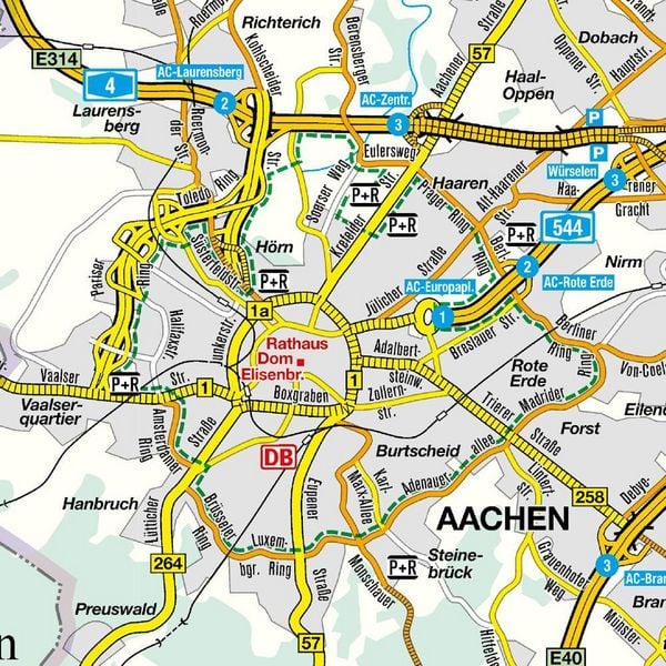 Produktbild: Falk Cityplan Aachen 1:15.000