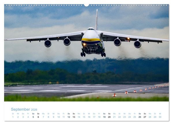 Produktbild: ANTONOV 124 (Wandkalender 2026 DIN A2 quer), CALVENDO Monatskalender