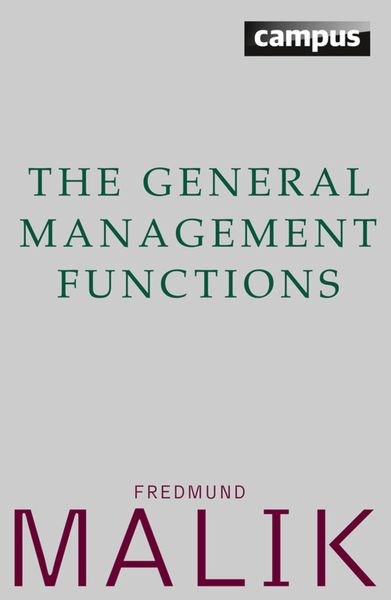 Produktbild: The General Management Functions
