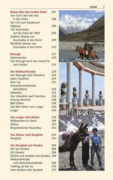 Produktbild: TRESCHER Reisef&uuml;hrer Tadschikistan