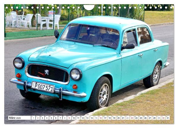 Produktbild: PEUGEOT 403 - Frankreichs Klassiker (Wandkalender 2025 DIN A4 quer), CALVENDO Monatskalender