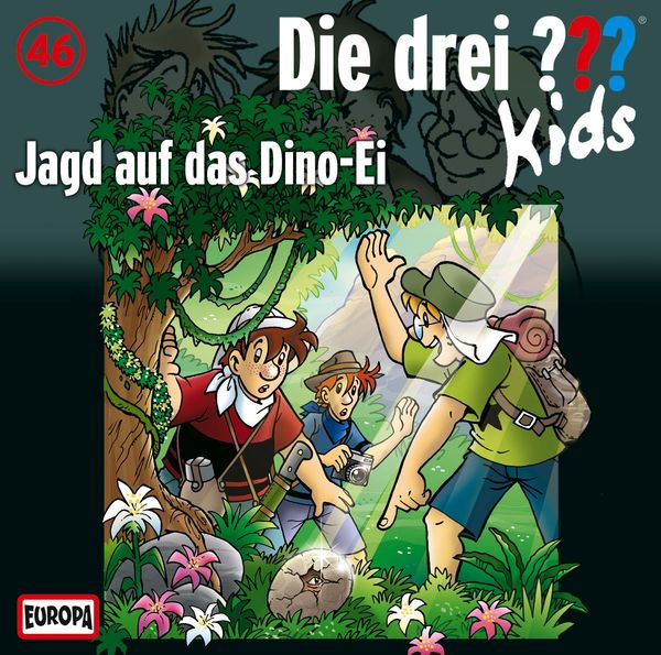Produktbild: Die drei Fragezeichen Kids - Jagd auf das Dino-Ei, 1 Audio-CD
