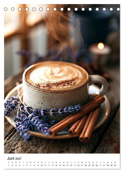 Produktbild: Kaffee - W&auml;rme f&uuml;r die Seele (Tischkalender 2027 DIN A5 hoch), CALVENDO Monatskalender
