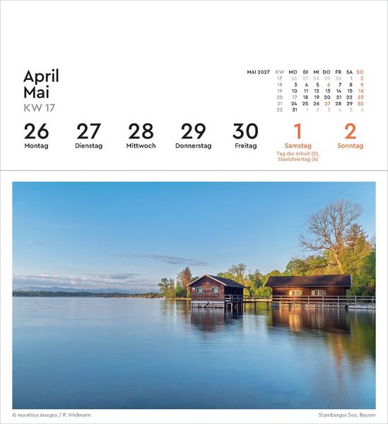 Produktbild: Deutschland - KUNTH Postkartenkalender 2027