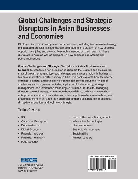 Produktbild: Global Challenges and Strategic Disruptors in Asian Businesses and Economies, 1 volume