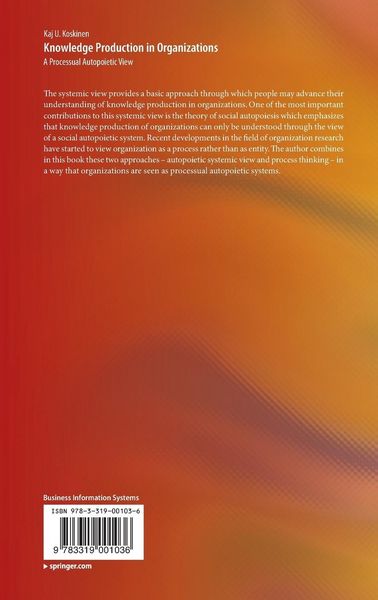 Produktbild: Knowledge Production in Organizations