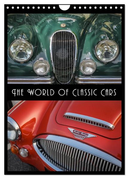 Produktbild: The World of Classic Cars (Wall Calendar 2026 DIN A4 portrait), CALVENDO 12 Month Wall Calendar
