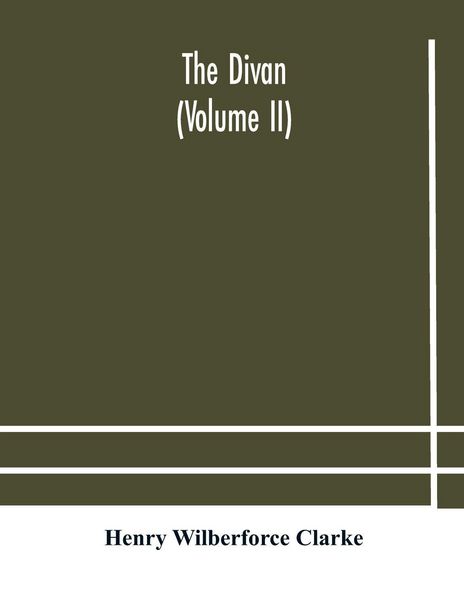 Produktbild: The Divan (Volume Ii)