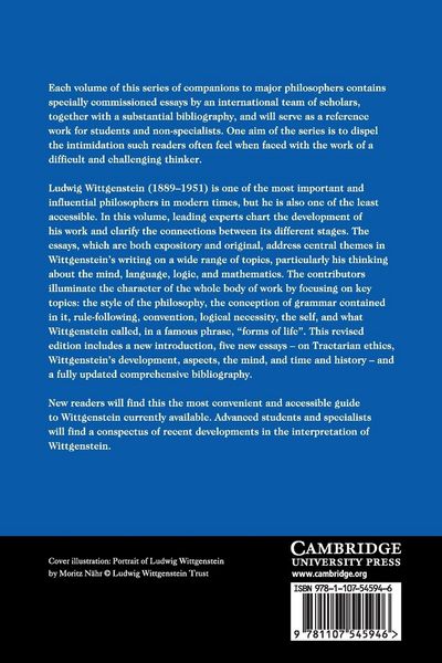 Produktbild: The Cambridge Companion to Wittgenstein