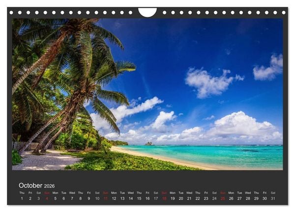 Produktbild: Seychelles Dream beaches in paradise (Wall Calendar 2026 DIN A4 landscape), CALVENDO 12 Month Wall Calendar