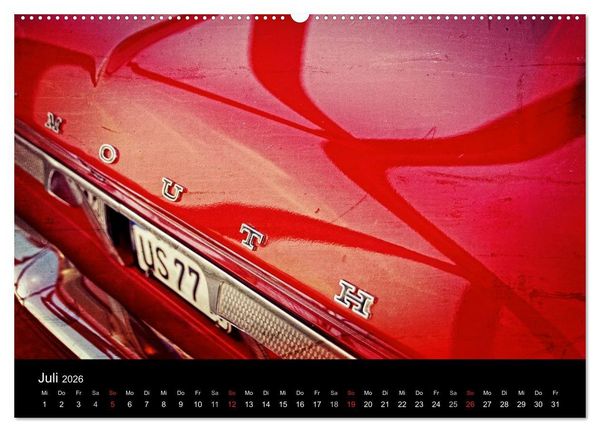 Produktbild: US-Muscle-Cars - Plymouth (Wandkalender 2026 DIN A2 quer), CALVENDO Monatskalender