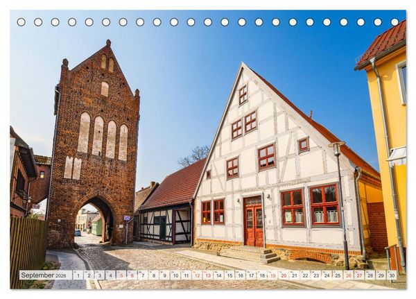 Produktbild: Grimmen Impressionen (Tischkalender 2026 DIN A5 quer), CALVENDO Monatskalender