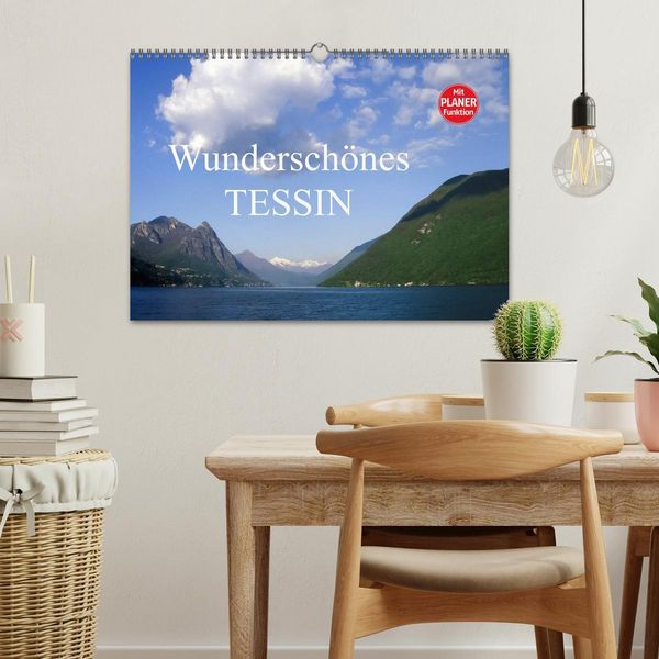 Produktbild: Wundersch&ouml;nes Tessin (Wandkalender 2026 DIN A3 quer), CALVENDO Monatskalender