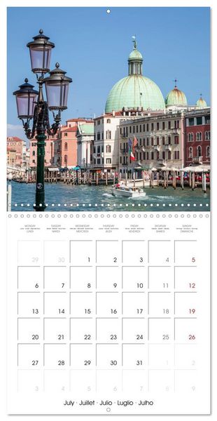 Produktbild: Fascination VENICE (Wall Calendar 2026 12 &times; 12 Inch) CALVENDO 12 Month Wall Calendar