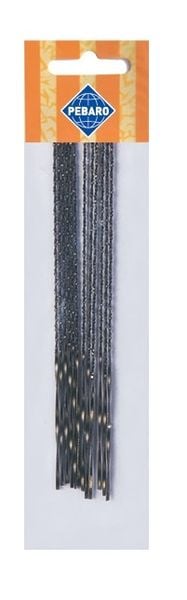 Produktbild: PEBARO 130-6 - Laubs&auml;gebl&auml;tter f&uuml;r Holz und Kunststoff, Standard Qualit&auml;t, St&auml;rke 6, 12 St&uuml;ck