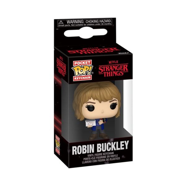 Produktbild: Funko POP! Schl&uuml;sselanh&auml;nger Stranger Things &ndash; Robin (V5ST)