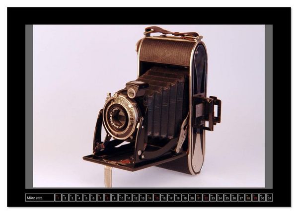 Produktbild: AGFA KAMERA OLDIES Klassische Kameras von 1926 - 1974 (Tischkalender 2026 DIN A5 quer), CALVENDO Monatskalender