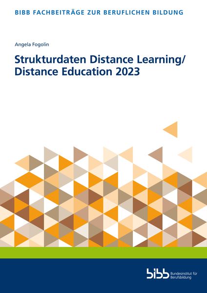 Produktbild: Strukturdaten Distance Learning/Distance Education 2023
