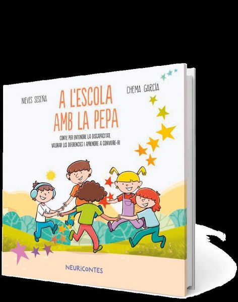 Produktbild: A l'escola amb la Pepa : conte per entendre la discapacitat, valorar les difer&egrave;ncies i aprendre a conviure-hi