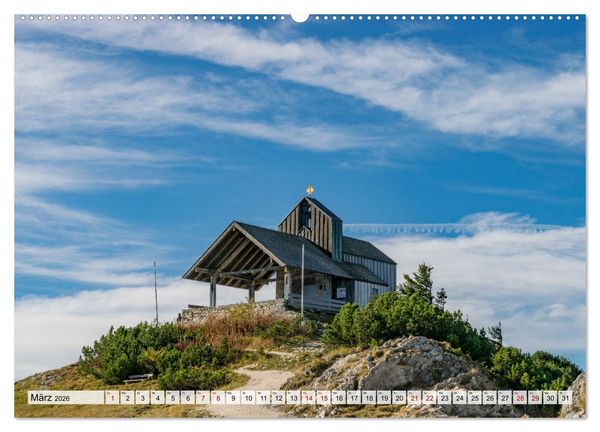 Produktbild: Wanderparadies Bayerische Alpen (Wandkalender 2026 DIN A2 quer), CALVENDO Monatskalender