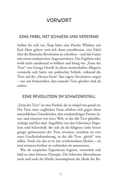 Produktbild: Die Farm der Tiere. Ein M&auml;rchen. George Orwell (Neu&uuml;bersetzung)