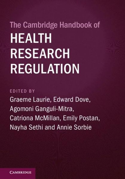 Produktbild: Cambridge Handbook of Health Research Regulation