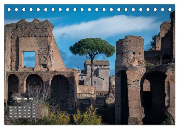 Produktbild: Bella Roma- Ewige Sch&ouml;nheit (Tischkalender 2027 DIN A5 quer), CALVENDO Monatskalender