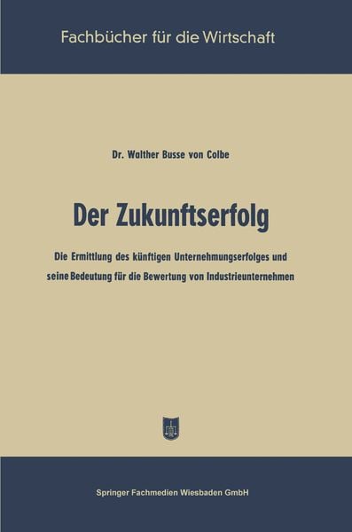 Produktbild: Der Zukunftserfolg
