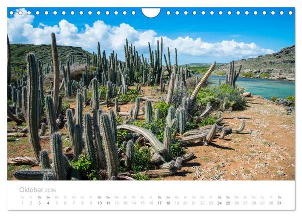 Produktbild: Trauminsel Cura&ccedil;ao (Wandkalender 2026 DIN A4 quer), CALVENDO Monatskalender