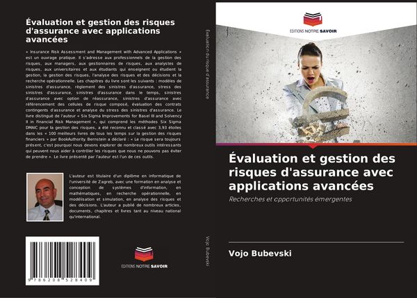 Produktbild: &Eacute;valuation et gestion des risques d'assurance avec applications avanc&eacute;es