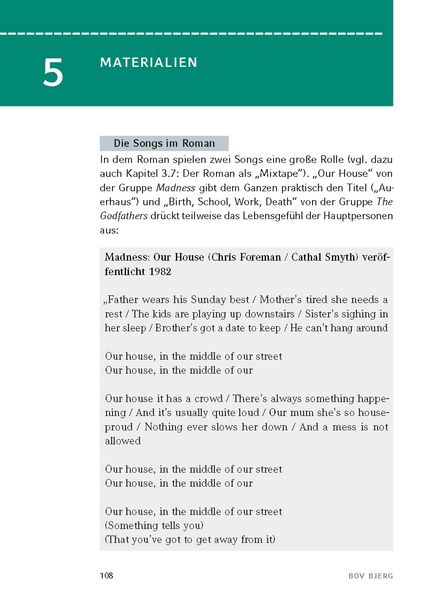 Produktbild: Auerhaus von Bov Bjerg - Textanalyse und Interpretation