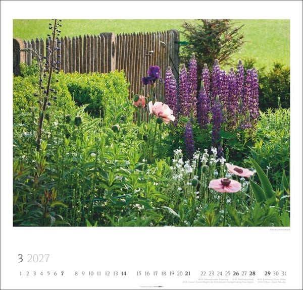Produktbild: Bauerng&auml;rten Kalender 2027