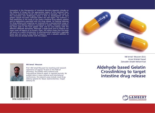 Produktbild: Aldehyde based Gelatin Crosslinking to target intestine drug release