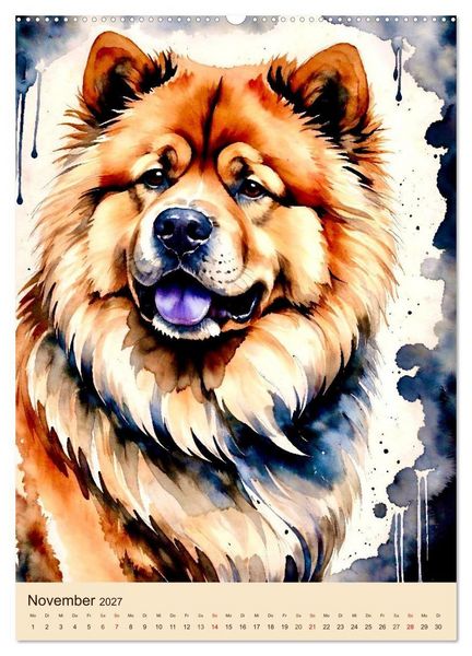 Produktbild: Der Chow Chow (hochwertiger Premium Wandkalender 2027 DIN A2 hoch), Kunstdruck in Hochglanz