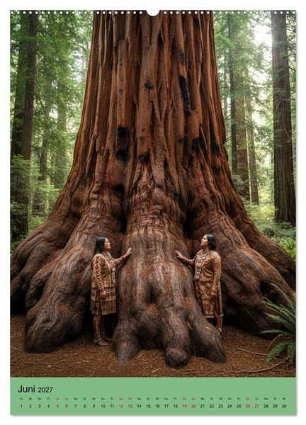 Produktbild: Sequoia Giganten (Wandkalender 2027 DIN A2 hoch), CALVENDO Monatskalender