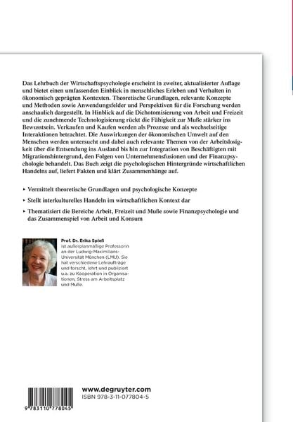 Produktbild: Wirtschaftspsychologie