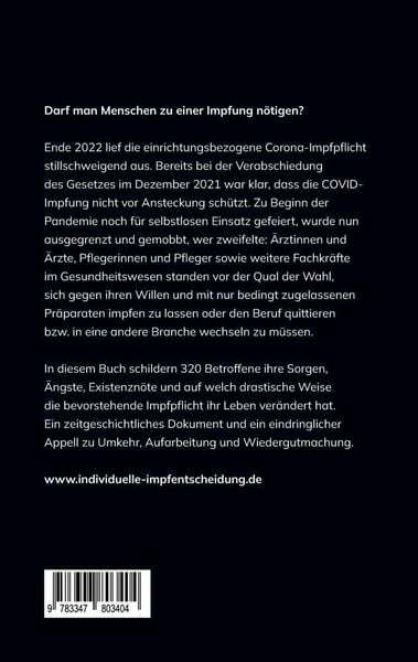 Produktbild: Die Corona-Impfpflicht ist das falsche Instrument