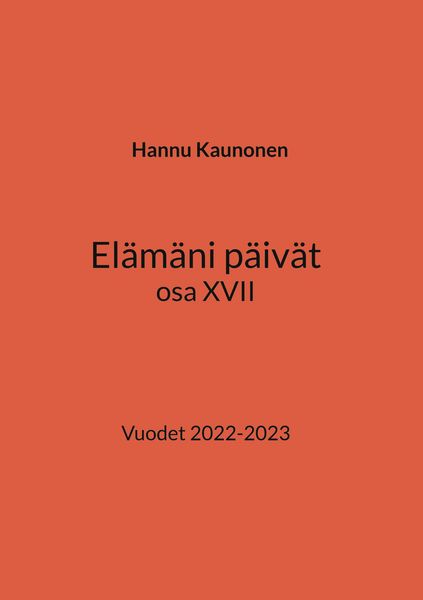 Produktbild: El&auml;m&auml;ni p&auml;iv&auml;t osa XVII