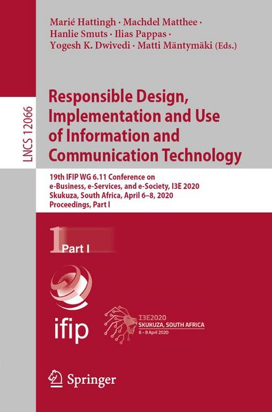 Produktbild: Responsible Design, Implementation and Use of Information and Communication Technology