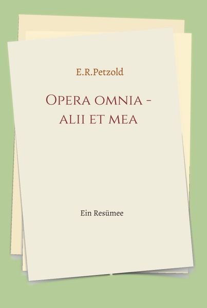 Produktbild: Opera omnia - alii et mea
