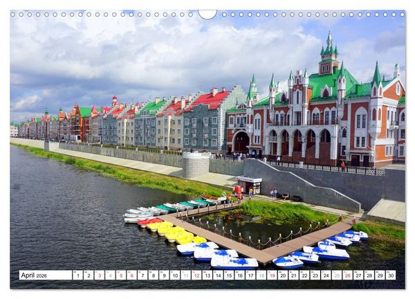 Produktbild: Malerisches Russland - Impressionen aus Joschkar-Ola (Wandkalender 2026 DIN A3 quer), CALVENDO Monatskalender